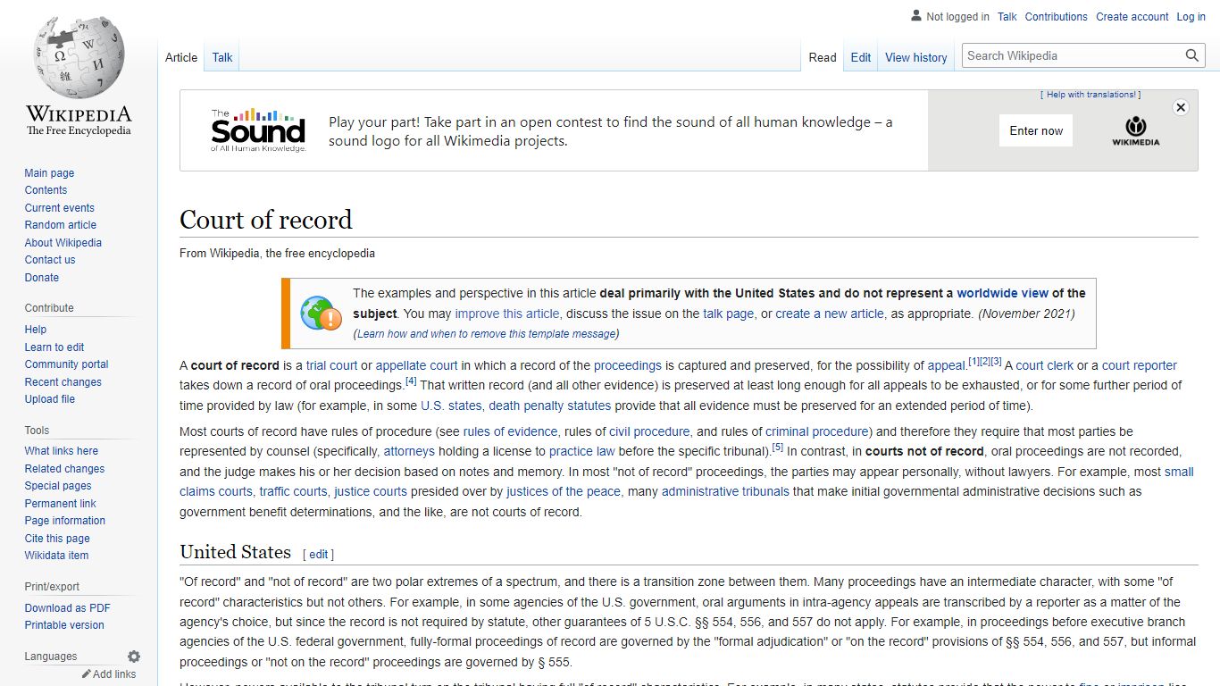 Court of record - Wikipedia